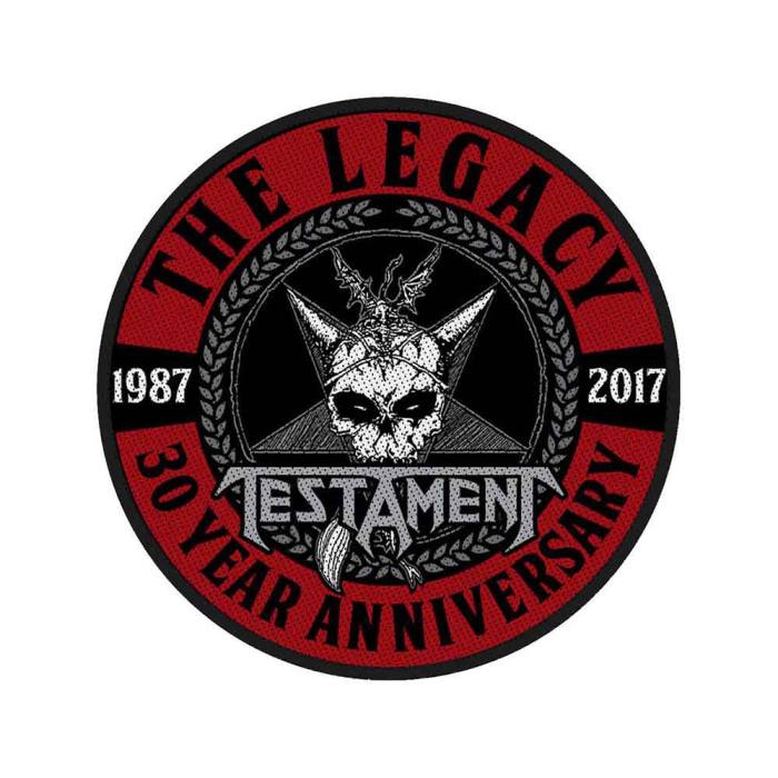Našitek Testament The Legacy 30 Year Anniversary 146663