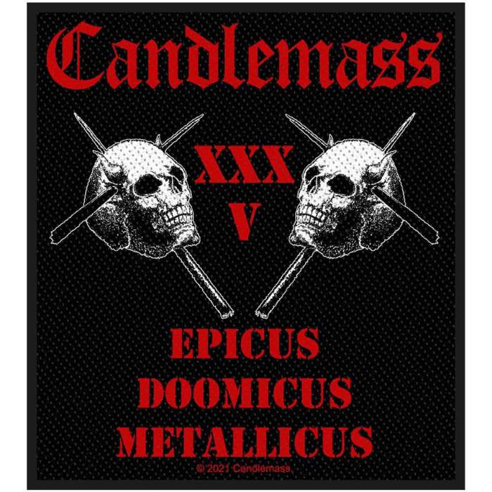 Candlemass Našitek Epicus Doomicus Metallicus 30th Anniversary 146999