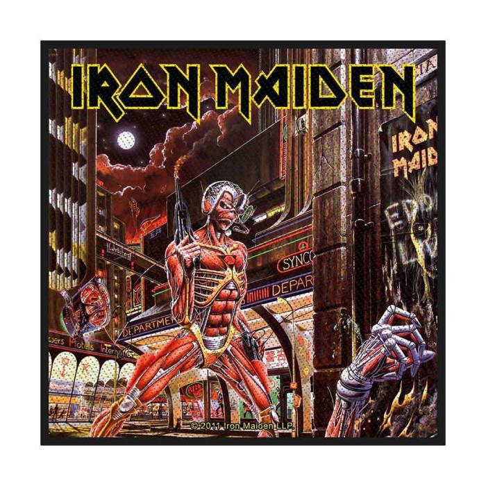 Iron Maiden standardni našitek Somewhere Back In Time 147019