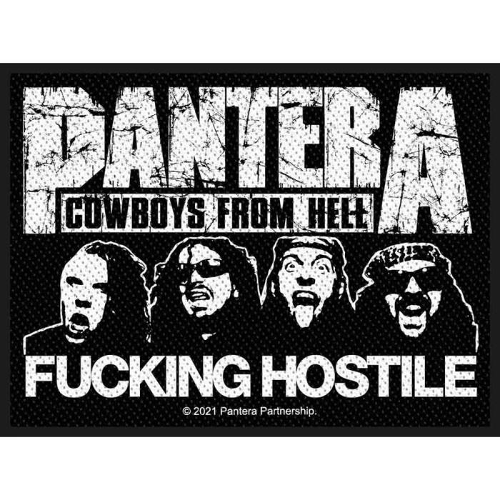 Pantera Standard Patch: Fucking Hostile 147075