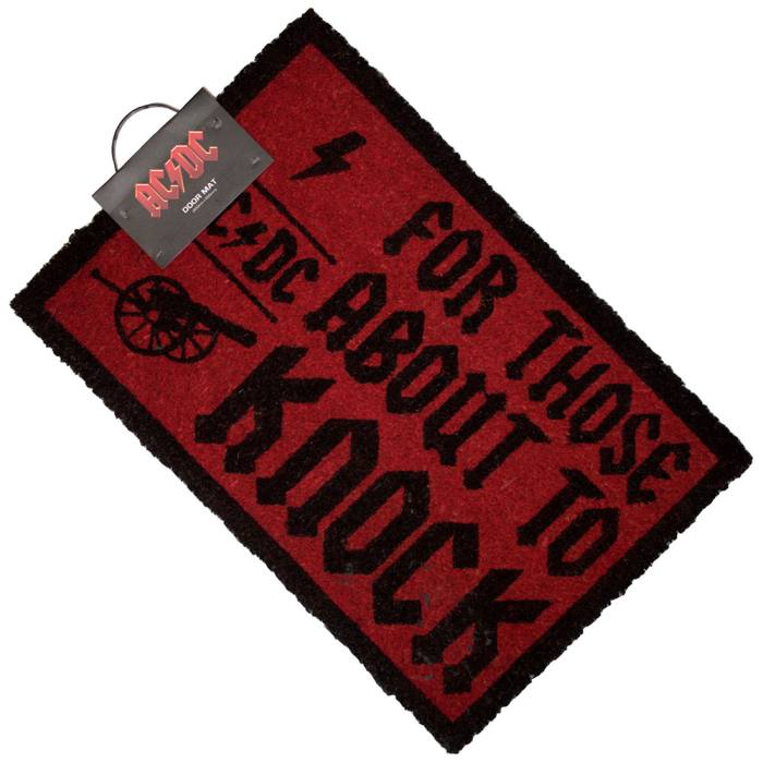 AC/DC Doormat: For Those About To Knock 195285