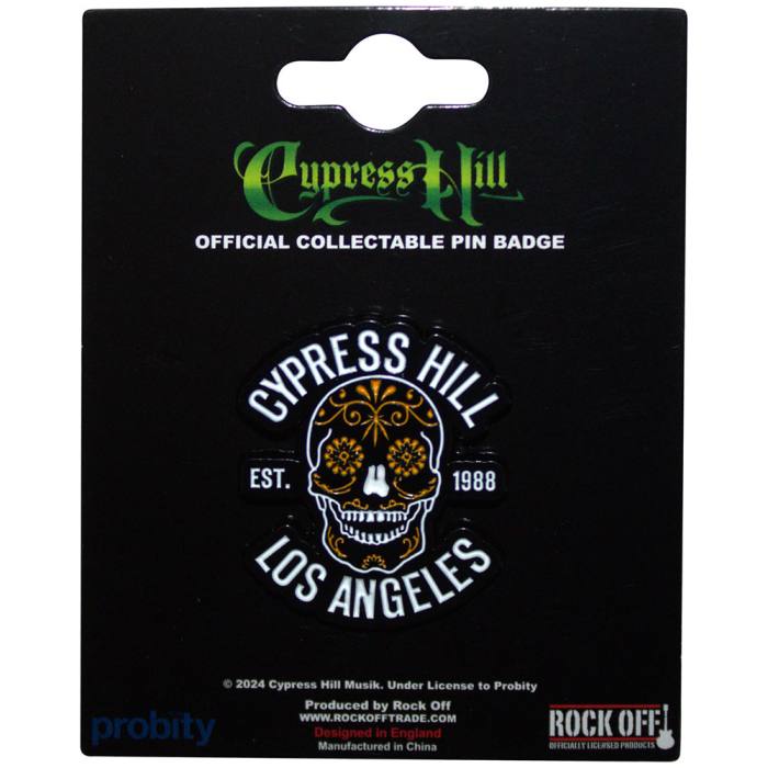 Cypress Hill Pin Badge: Los Angeles 1988 196892