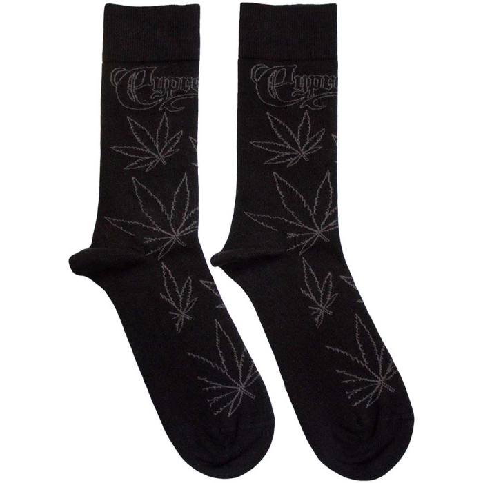 Cypress Hill Unisex Ankle Socks: Leaf Pattern 196896