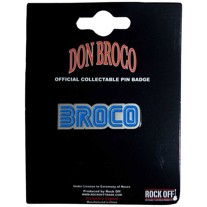 Don Broco Pin Badge: Blue Logo 196911