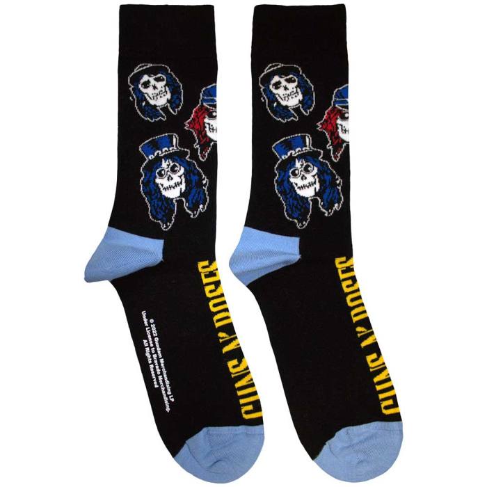 Guns N' Roses Unisex Ankle Socks: Skulls Band 197716
