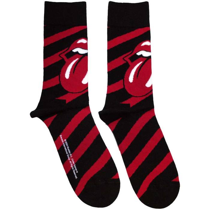 The Rolling Stones Unisex Ankle Socks: Stripes 199992
