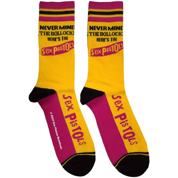 The Sex Pistols Unisex Ankle Socks: Never Mind The Bollocks Stripes 200403