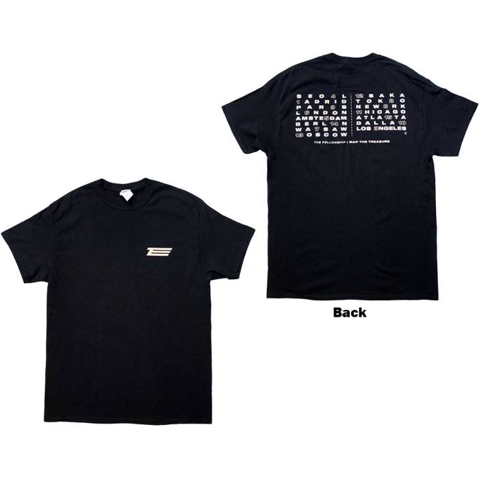 ATEEZ Unisex T-Shirt: Fellowship Map The Treasure 201653
