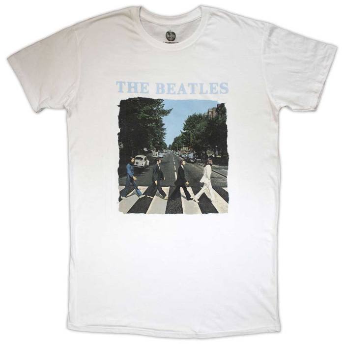 The Beatles Ladies T-Shirt Dress: Abbey Road & Logo 201757