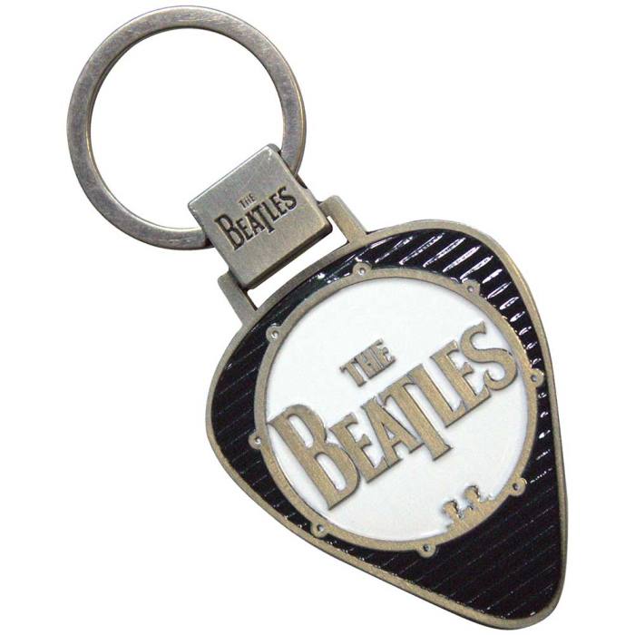 The Beatles Keychain: Drum Logo Plectrum 201791