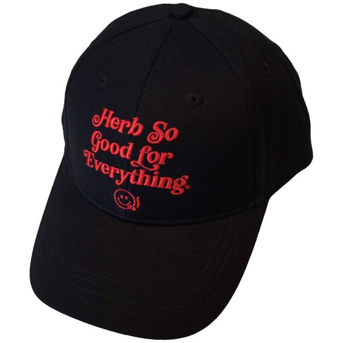 Bob Marley Unisex Baseball Cap: Herb So Good (Black) 202295