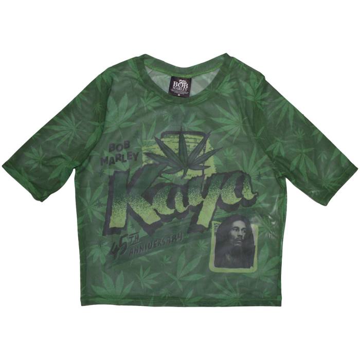 Bob Marley Ženski Crop Top: Kaya (Mesh) 202306