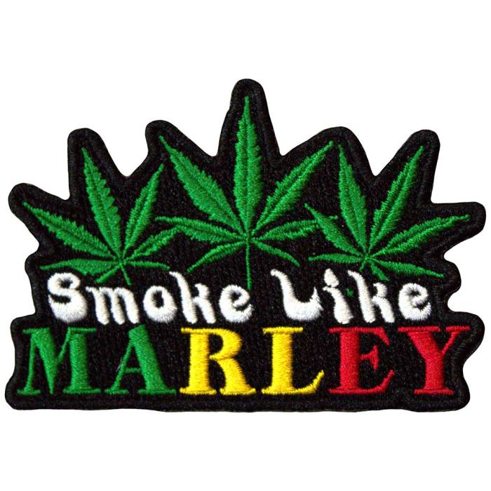 Bob Marley Tkana Nalepka: Smoke Like 202316