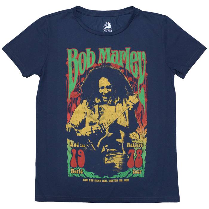 Bob Marley Ženski T-Shirt: 1978 202347