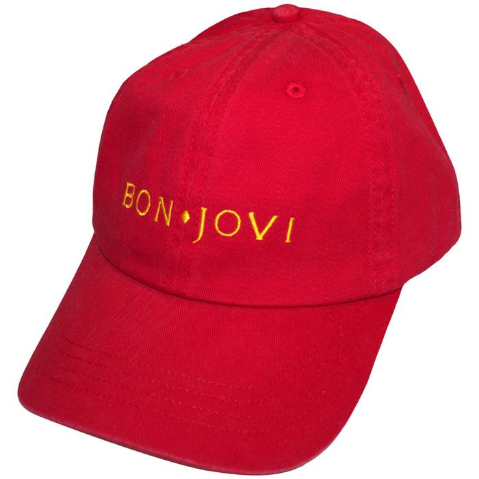 Bon Jovi Unisex Baseball Cap: Original Logo 202396