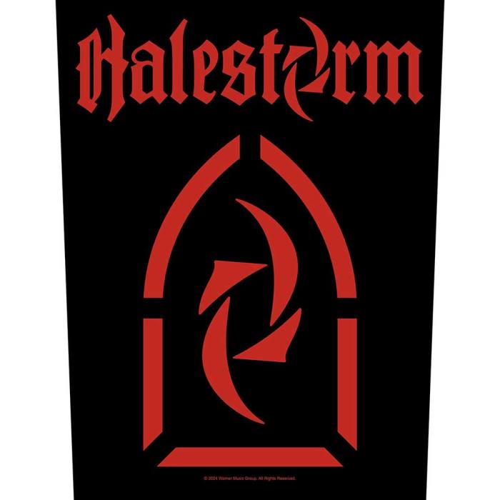 Halestorm Hrbtni našitek: Logo 202473