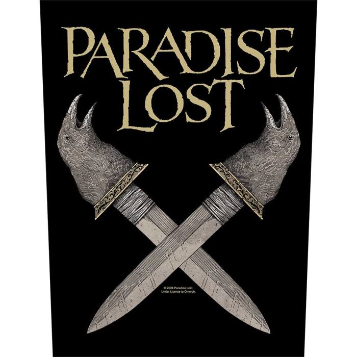 Paradise Lost Back Patch: Obsidian Dagger 202482