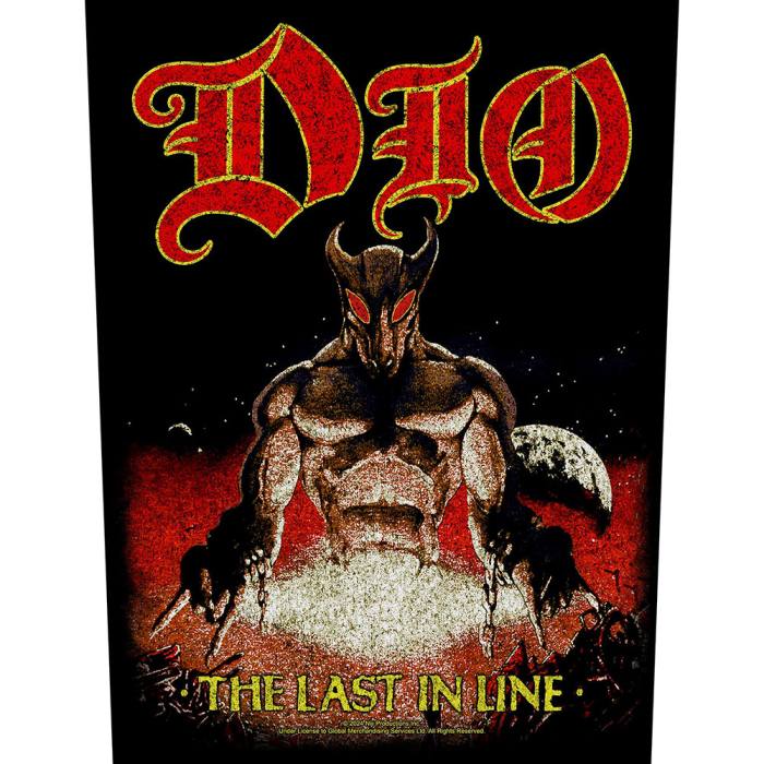 Dio Hrbtni našitek: Last In Line 202492