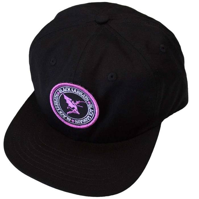 Black Sabbath Unisex Baseball Cap: Purple Daemon Emblem 202509