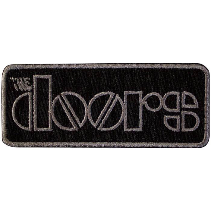 The Doors Woven Patch: Bordered Logo 202818