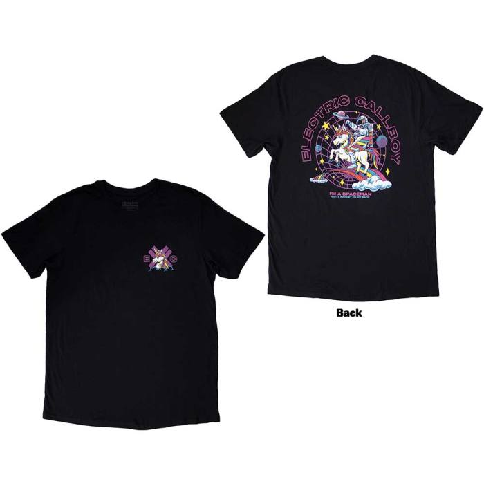 Electric Callboy Unisex T-Shirt: Spaceman Unicorn 202860