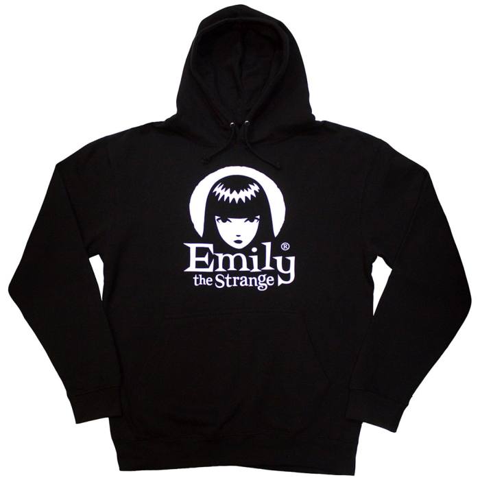 Emily The Strange Unisex Pullover Hoodie: Halo Logo 202890
