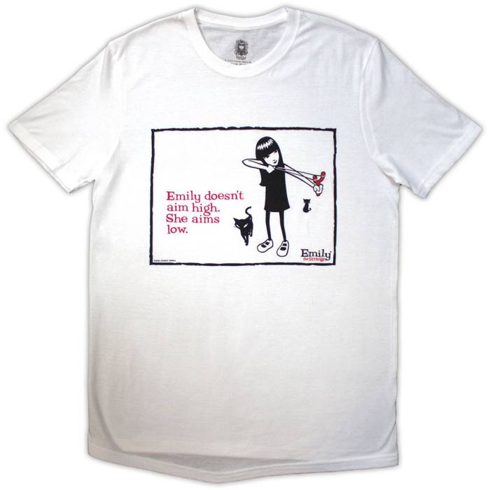 Emily The Strange Unisex T-Shirt: Aims Low 202902