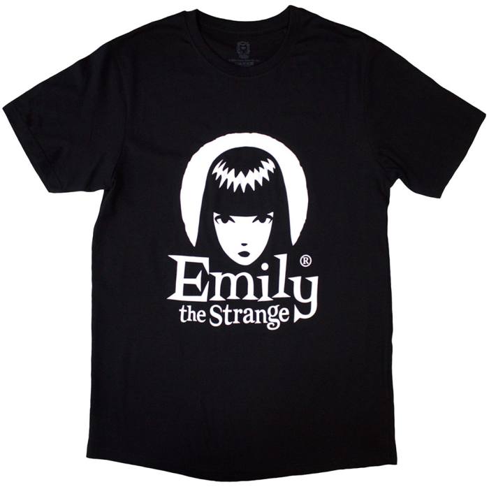 Emily The Strange Unisex T-Shirt: Halo Logo 202908