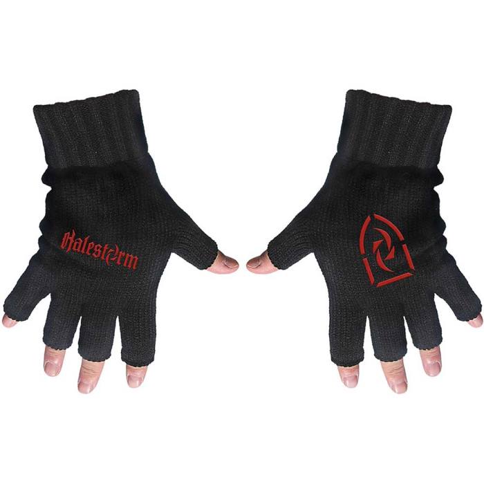 Halestorm Unisex Fingerless Gloves: Logo 202941