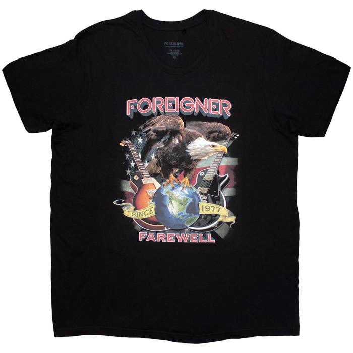 Foreigner Unisex T-Shirt: Farewell Eagle 203114