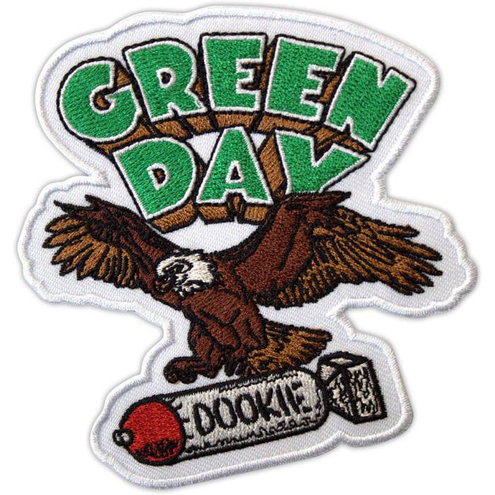Green Day Standard Patch: Dookie Eagle 203190
