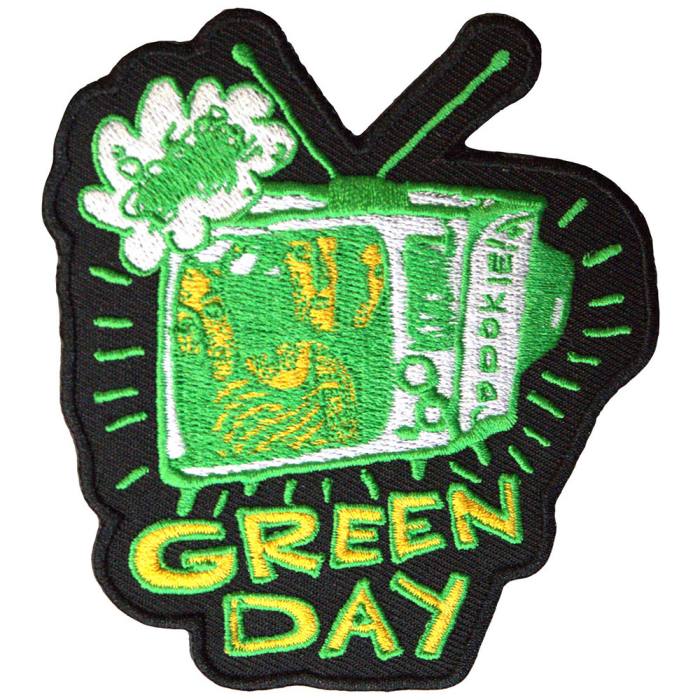 Green Day Standard Patch: Longview TV 203192