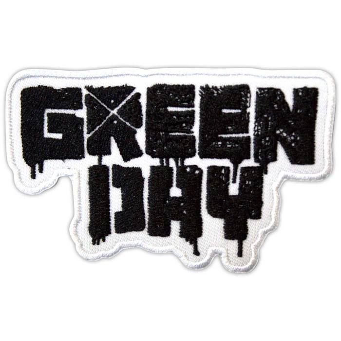 Green Day tkan našitek 21st Century Breakdown B&W Logo (standardni) 203200