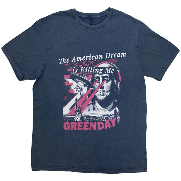 Green Day Unisex T-Shirt: American Dream (Wash Collection) 203202