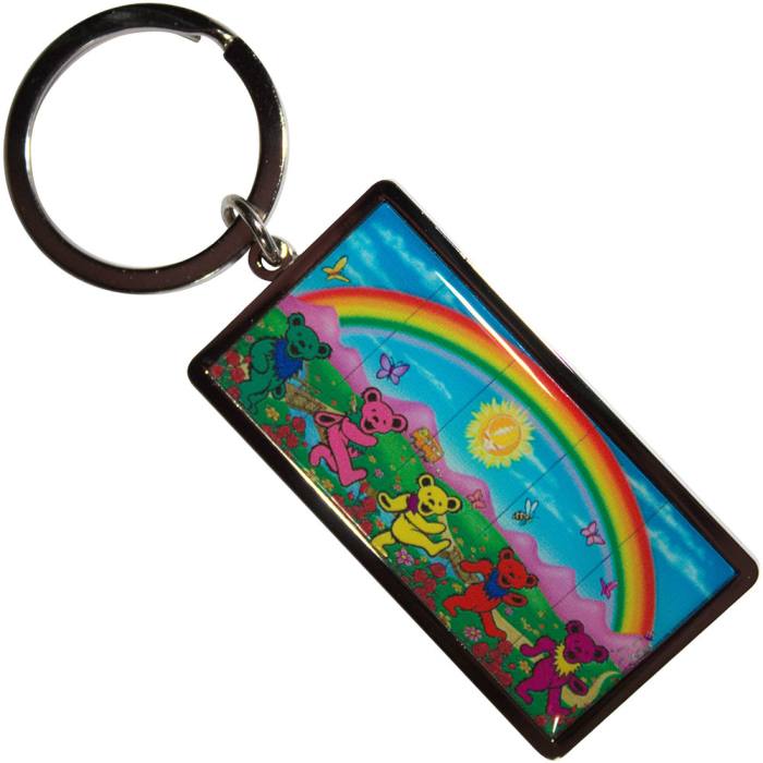 Grateful Dead obesek za ključe Rainbow 203554