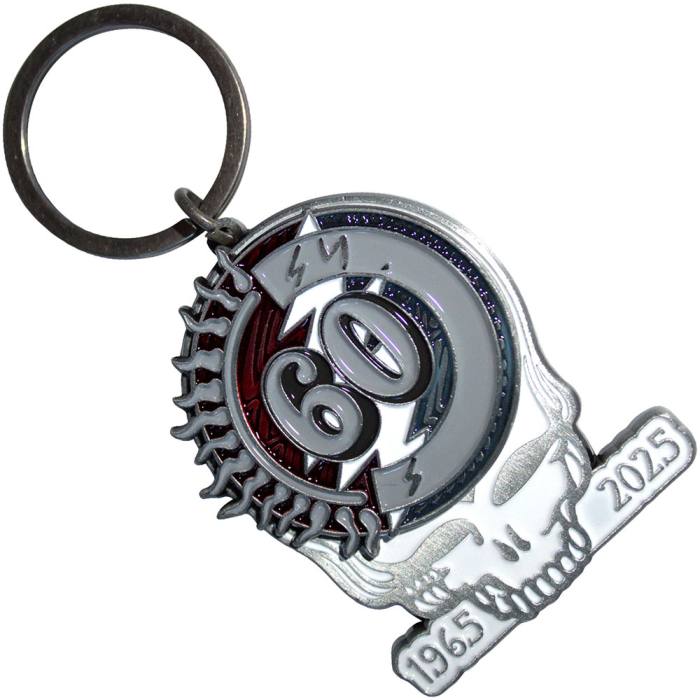 Grateful Dead obesek za ključe 60th Anniversary Skull 203567
