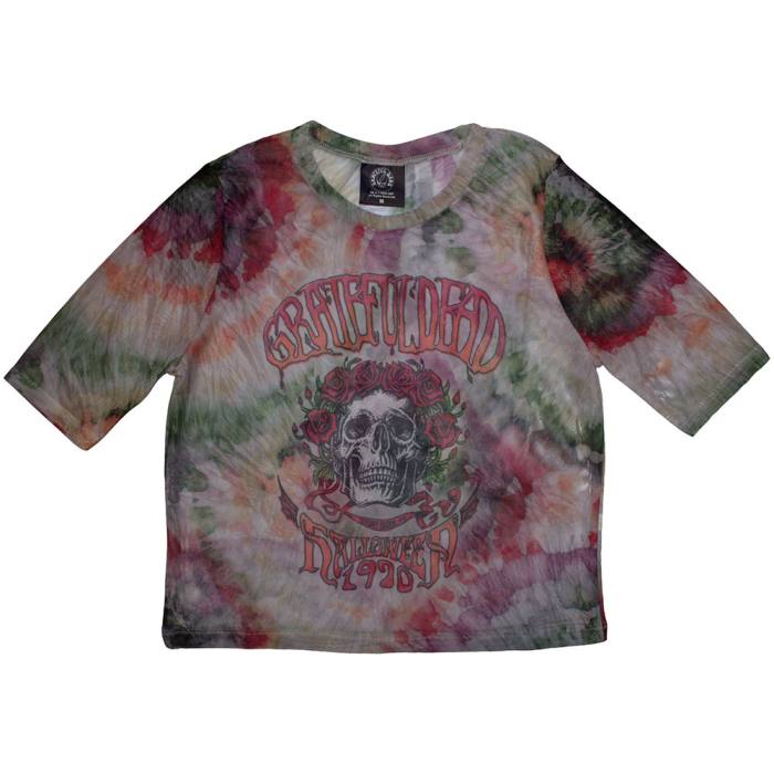 Grateful Dead Ladies Crop Top: Stony Brook Bertha (Mesh) 203610