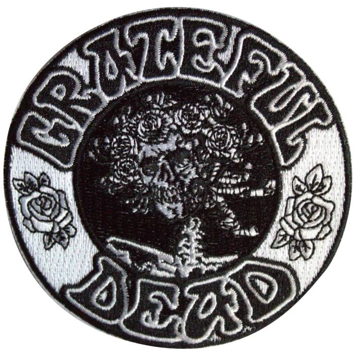 Grateful Dead našitek: Black & White Bertha Circle 203626