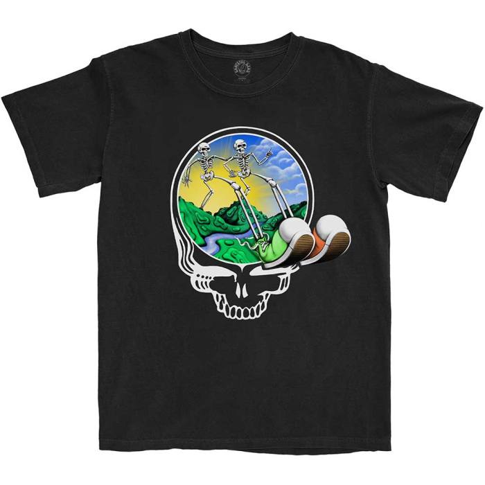 Grateful Dead Unisex T-Shirt: Skeles Stepping 203631