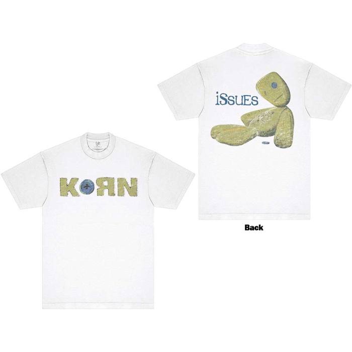 Korn Unisex T-Shirt: Doll Issues (Back Print) 204246