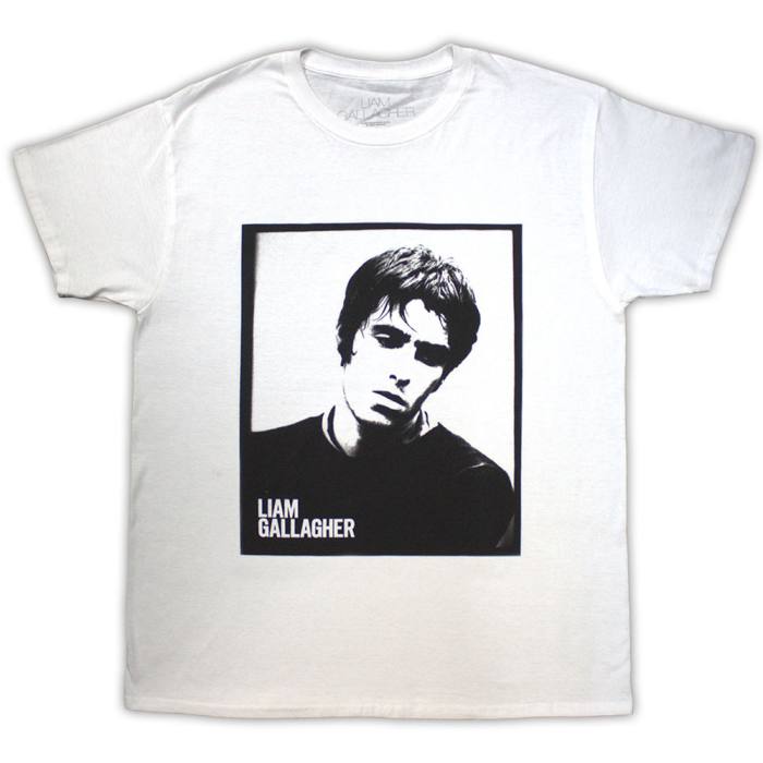 Liam Gallagher Unisex T-Shirt: Framed Photo 204301