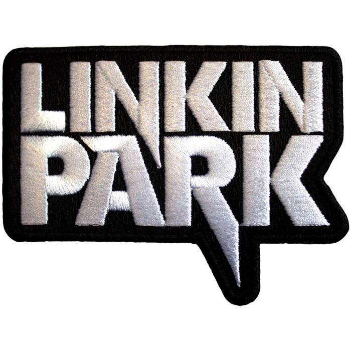 Linkin Park našitek White Logo 204337