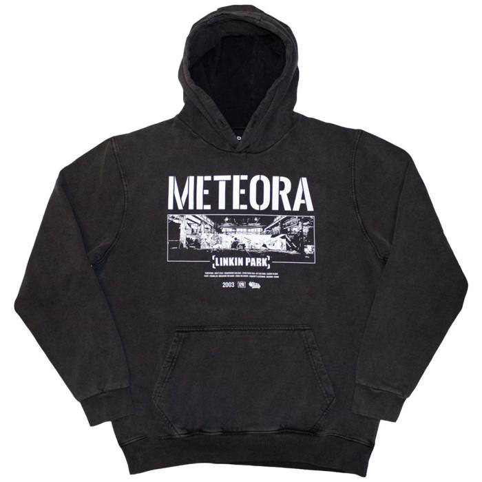 Linkin Park unisex pulover Hoodie Meteora Wall Art (wash kolekcija) 204351