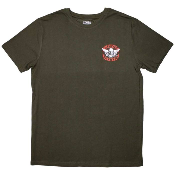Lynyrd Skynyrd Unisex T-Shirt: Mini Biker Patch Logo 204393