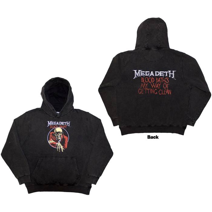 Megadeth unisex stone wash Hoodie Black Friday 204516