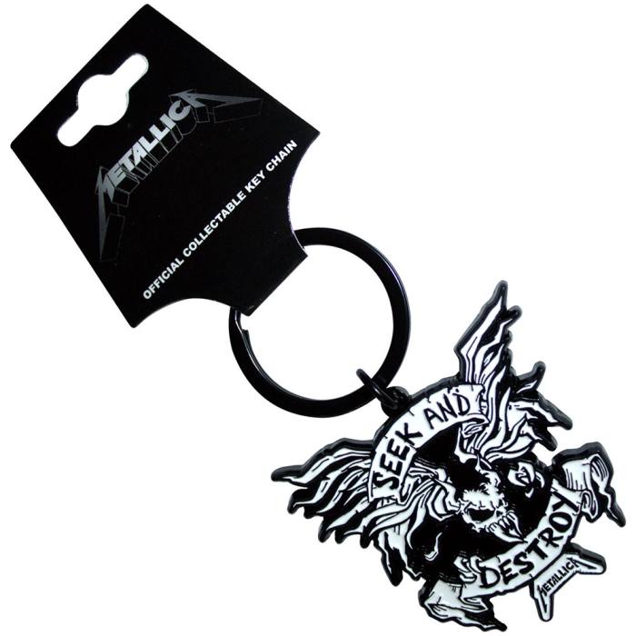 Metallica Keychain Seek & Destroy 204549