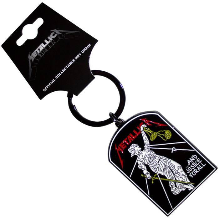 Metallica Keychain And Justice For All Tombstone 204550
