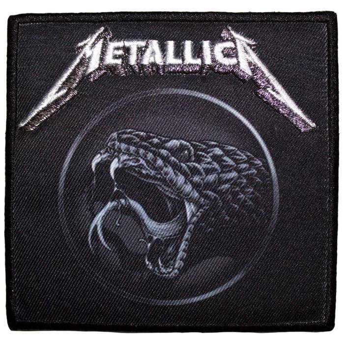 Metallica Standard Patch: Black Album Poster 204579