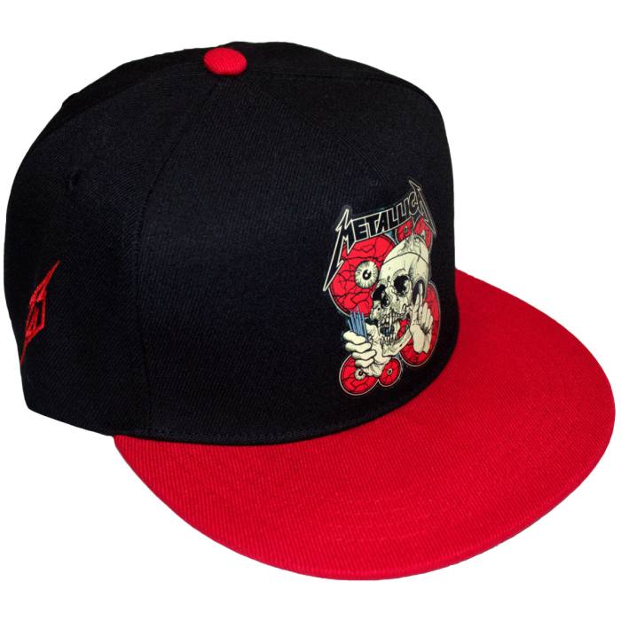 Metallica Unisex Snapback kapa: The Shortest Straw Red Eyes 204586