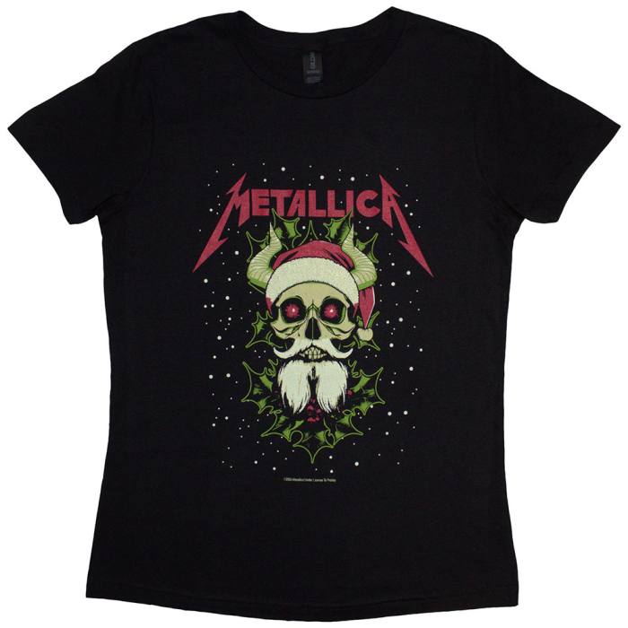 Metallica ženski T-Shirt: Santa Horns 204587